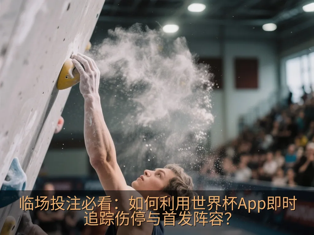 临场投注必看：如何利用世界杯App即时追踪伤停与首发阵容？